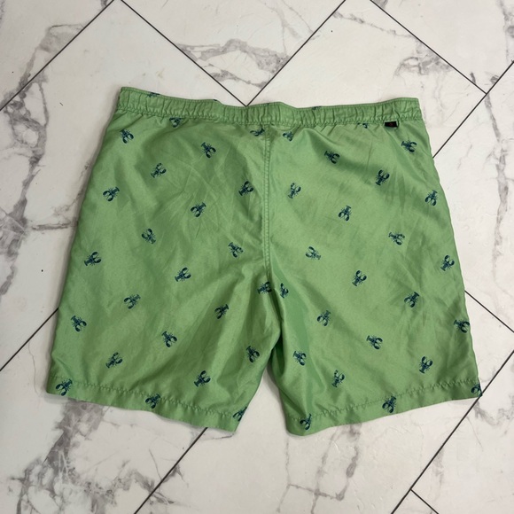 Izod Green and Blue 🦀 Swim Trunks for Relaxed Beach Days - Picture 3 of 3